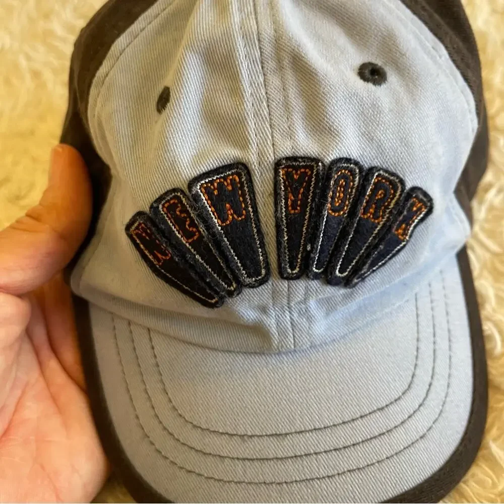 Gap Baby Boy Blue New York Cap Size 12-24M